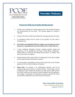 Parent Child Care Provider Agreement Ece Provider Policies Eff 717 Kc Test Pages 1 9 Text Version