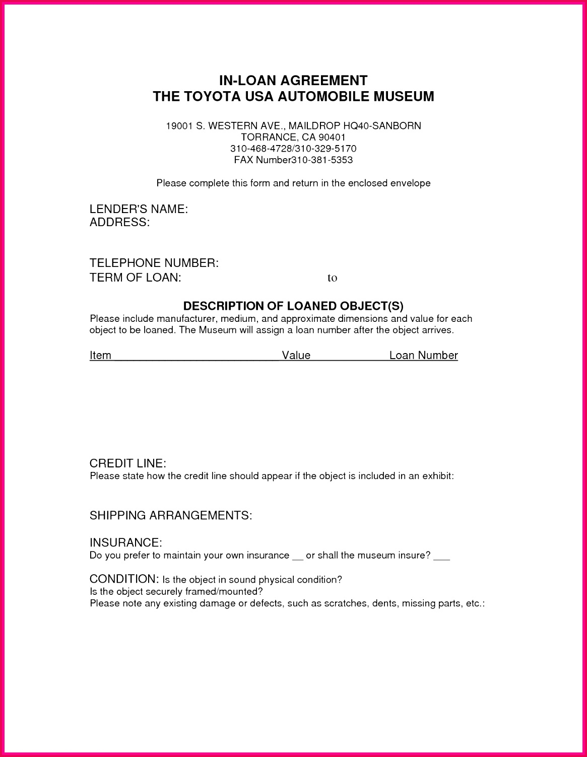 Payment Agreement Contract For Car 011 Auto Loan Contract Form Car Template Inspirational Vehicle
