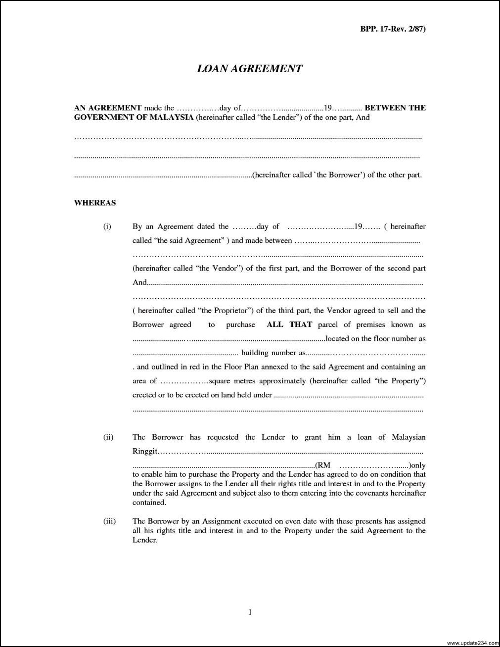 Personal Loan Agreement Template Sample Of Personal Loan Agreement Letter Between Friends Or Family