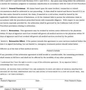 Physician Patient Arbitration Agreement Beach Cities Medical Weight Loss Pdf