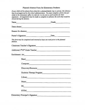 Portrait Agreement Form School Forms Starkville Academy