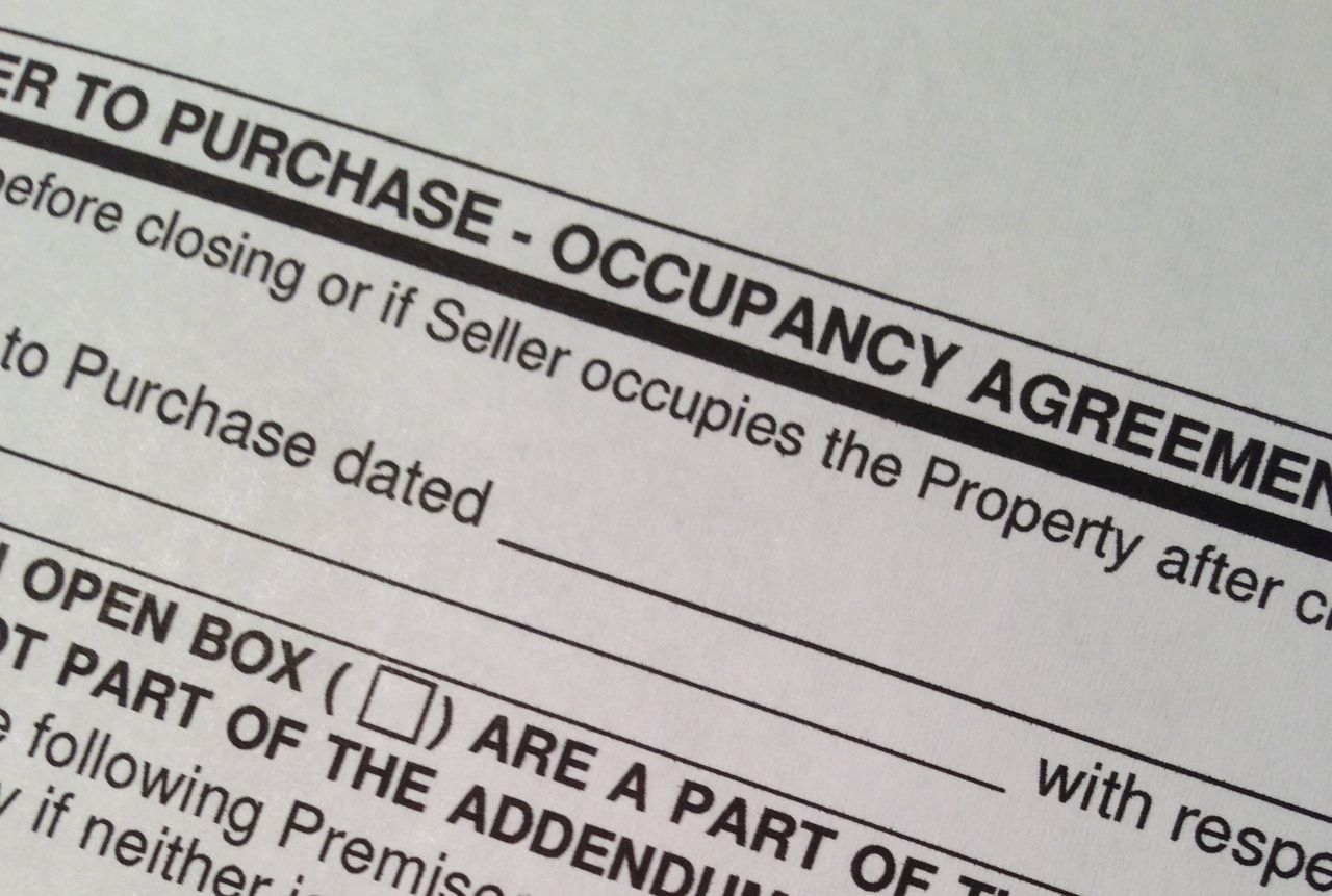 Post Closing Occupancy Agreement Occupancy At Closing Is Risky For Home Seller Dearmonty