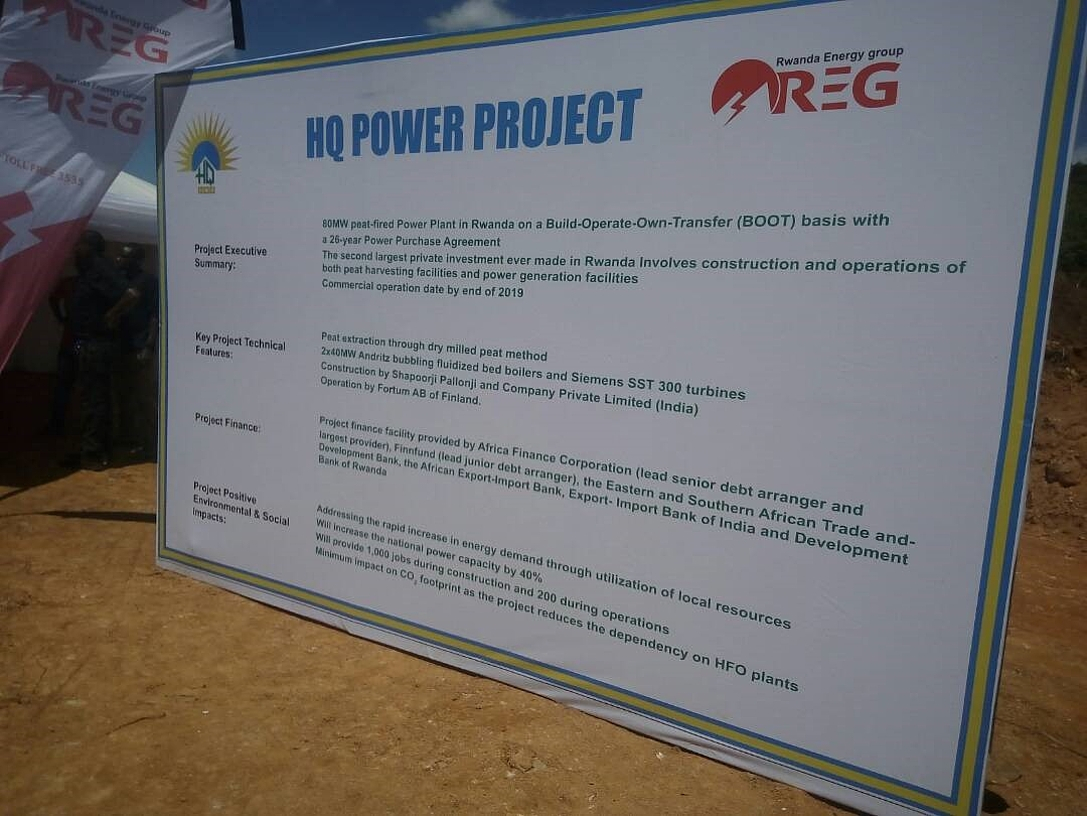 Power Purchase Agreement India Rwandas 80 Mw Peat To Power Plant Construction Kicks Off In Gisagara