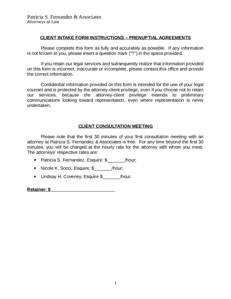 Prenuptial Agreement Checklist 2019 Prenuptial Agreement Form Fillable Printable Pdf Forms