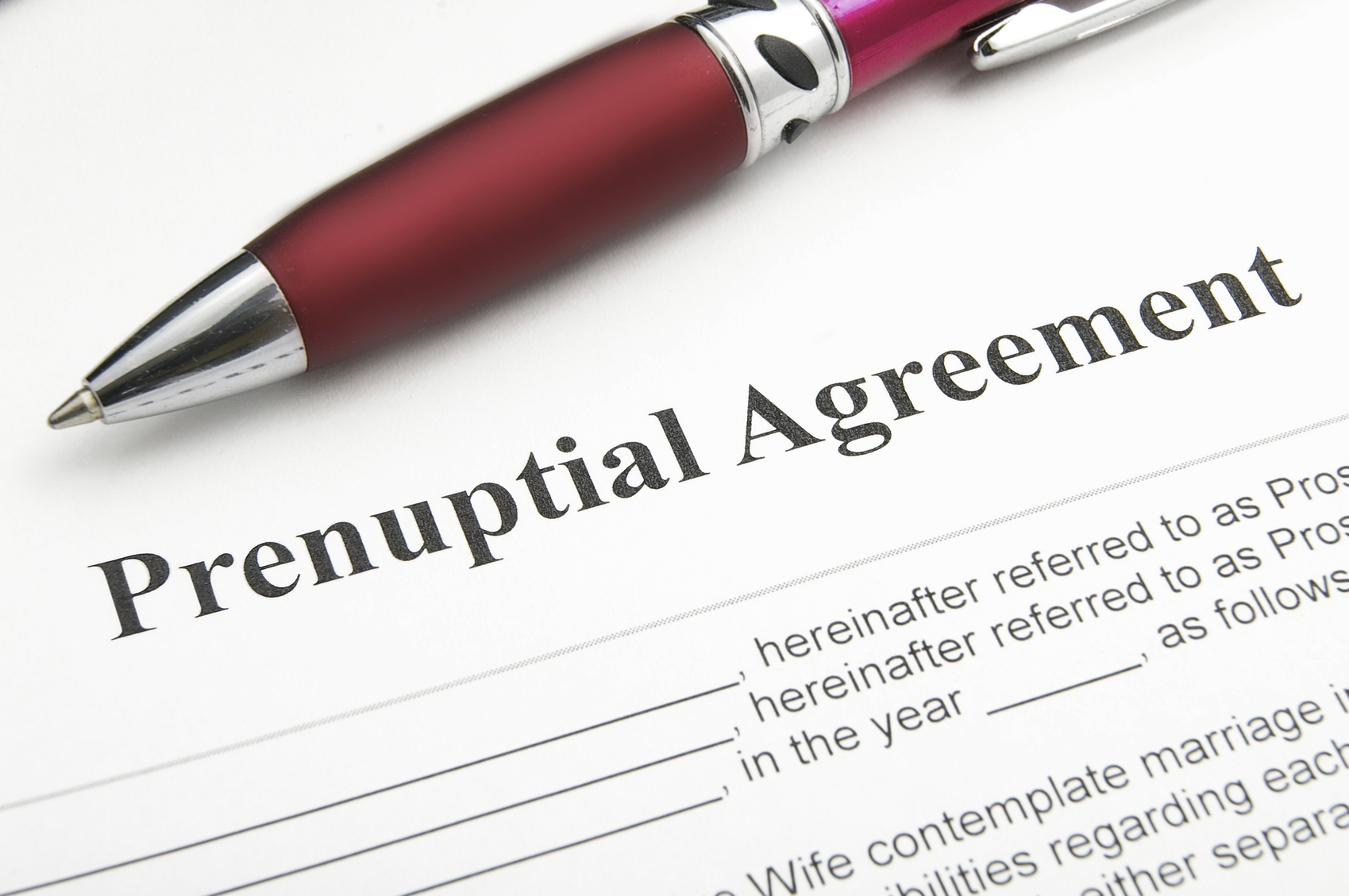 Prenuptial Agreement Checklist What To Include In A Prenuptial Agreement Fernandez Karney