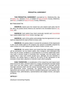 Prenuptial Agreement Form Pdf 2019 Prenuptial Agreement Form Fillable Printable Pdf Forms