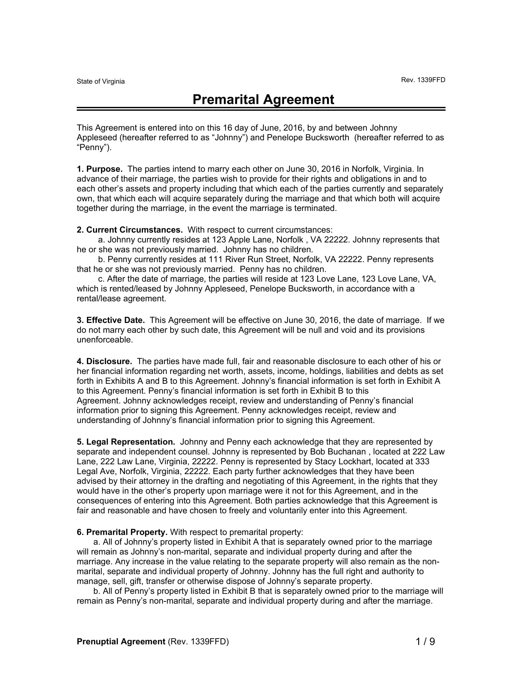 Prenuptial Agreement Form Pdf Premarital Contract Forms Pdf Doc