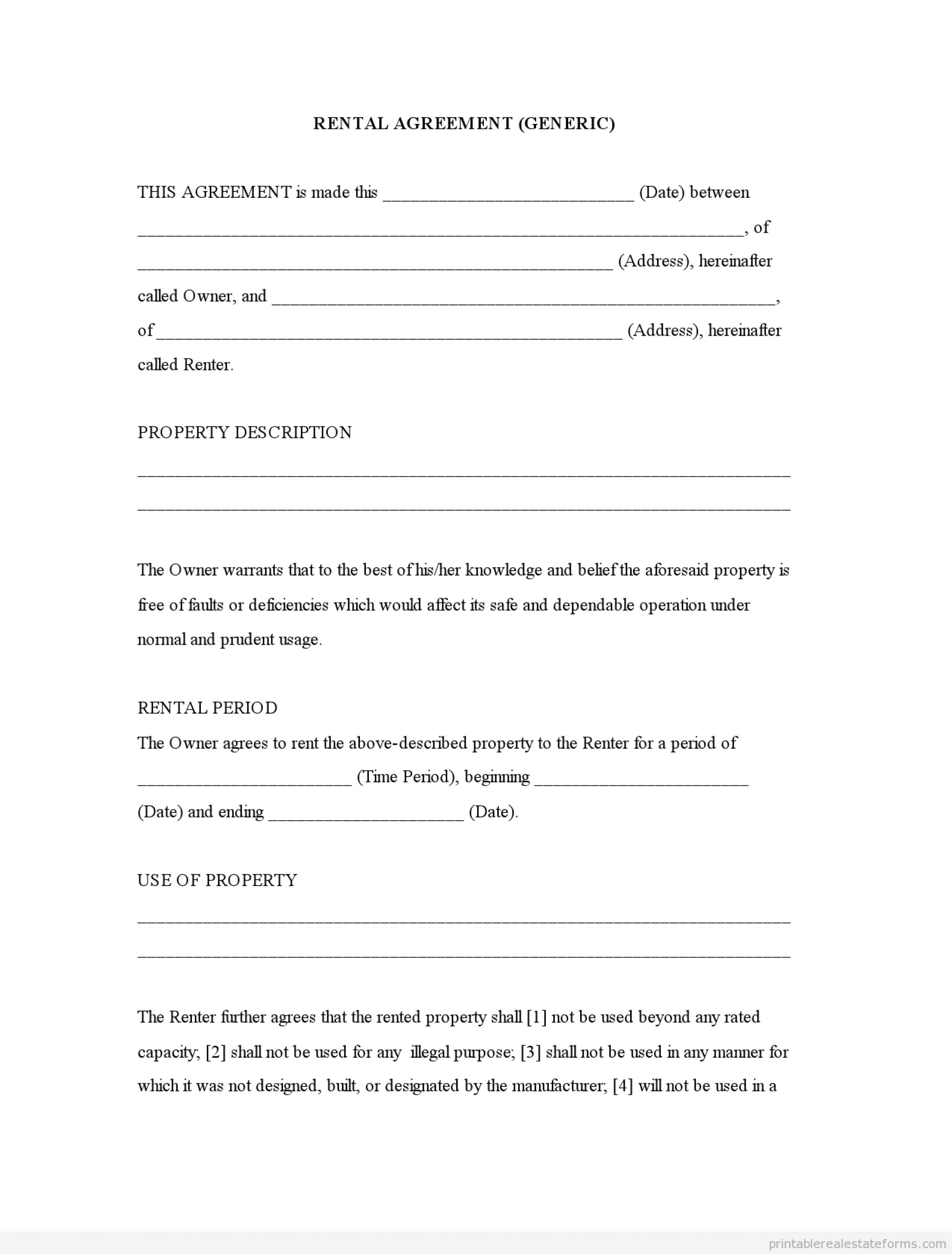 Printable Lease Agreement Outstanding Free Printable Lease Agreement Template Ideas Blank