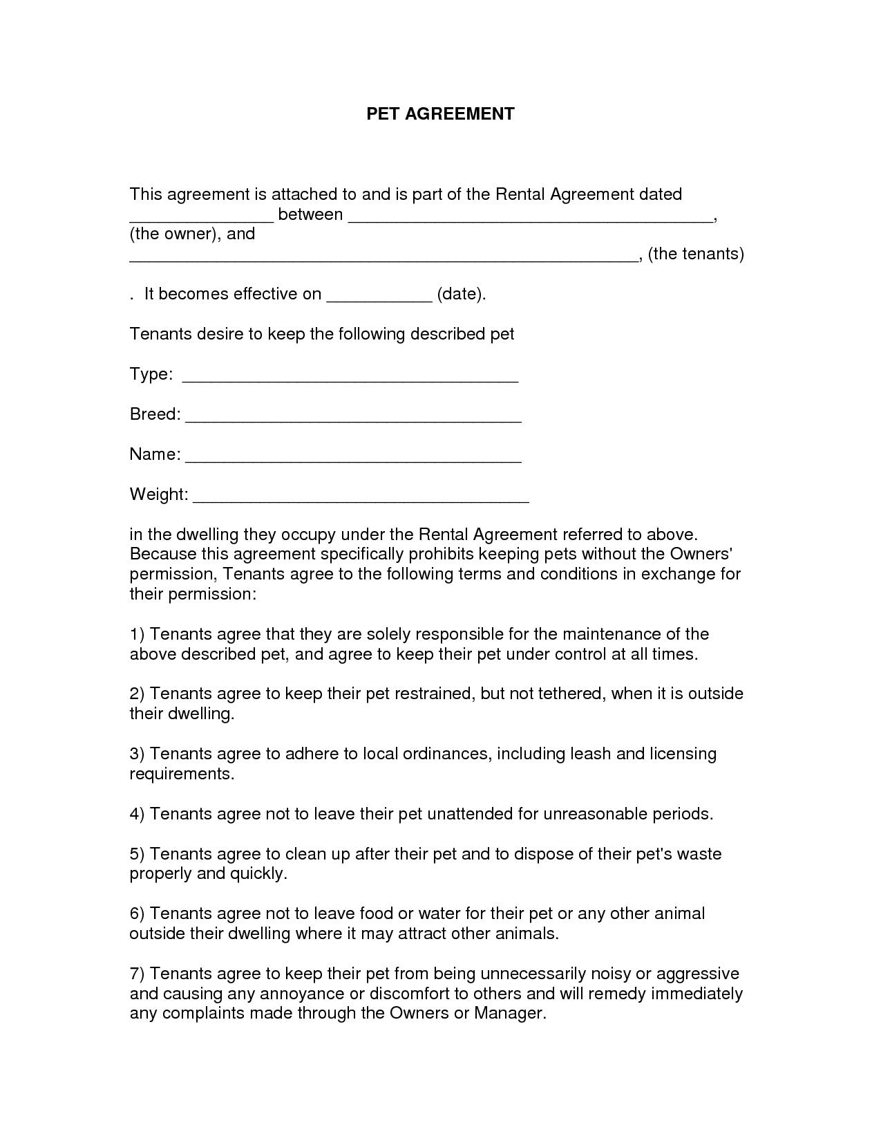 Printable Lease Agreement Pasture Lease Agreement Agreementtemplatewebsite
