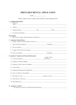 Printable Lease Agreement Pet Agreement Forms For Landlords Perfect Free Printable Rental