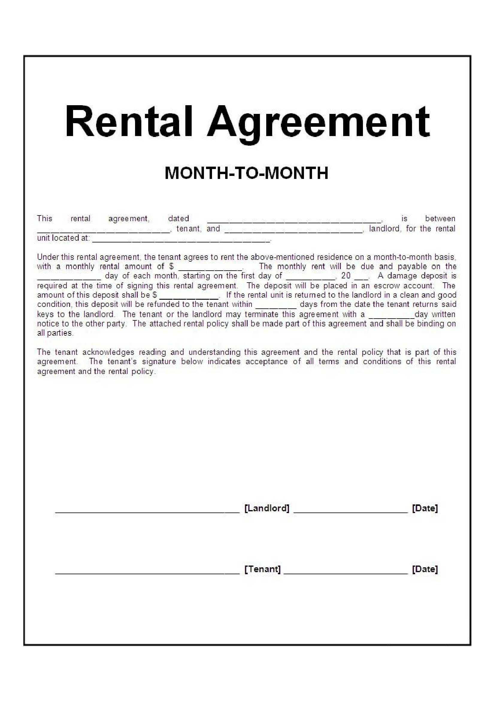 Printable Lease Agreement Private Car Lease Agreement Template Wiring Diagram Database