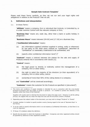 Product Purchase Agreement Template 023 Download Example Business Purchase And Sale Agreement Form