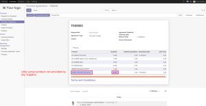 Product Purchase Agreement Template Find Best Vendor For Product Odoo Apps