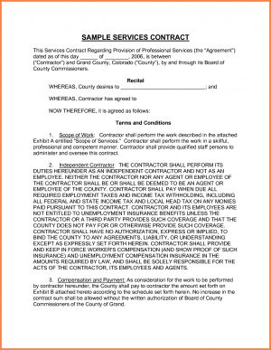 Professional Services Agreement 005 Template Ideas Professional Services Agreement Managed Service