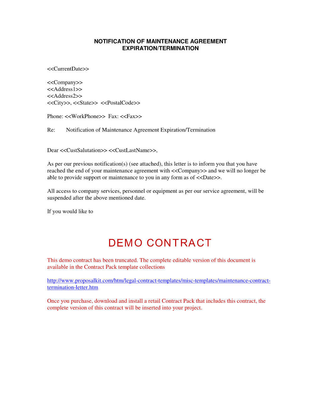 Purchase Contract Cancellation Agreement Letter Of Termination Of Contract Ataumberglauf Verband