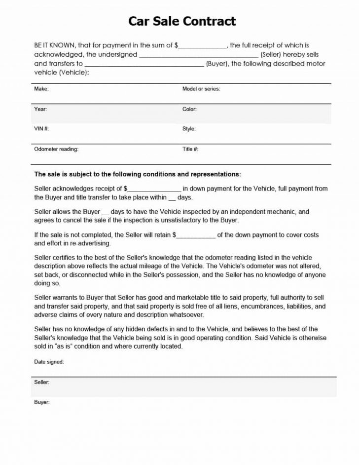 Purchase Order Agreement Stupendous Vehicle Purchase Order Template ...