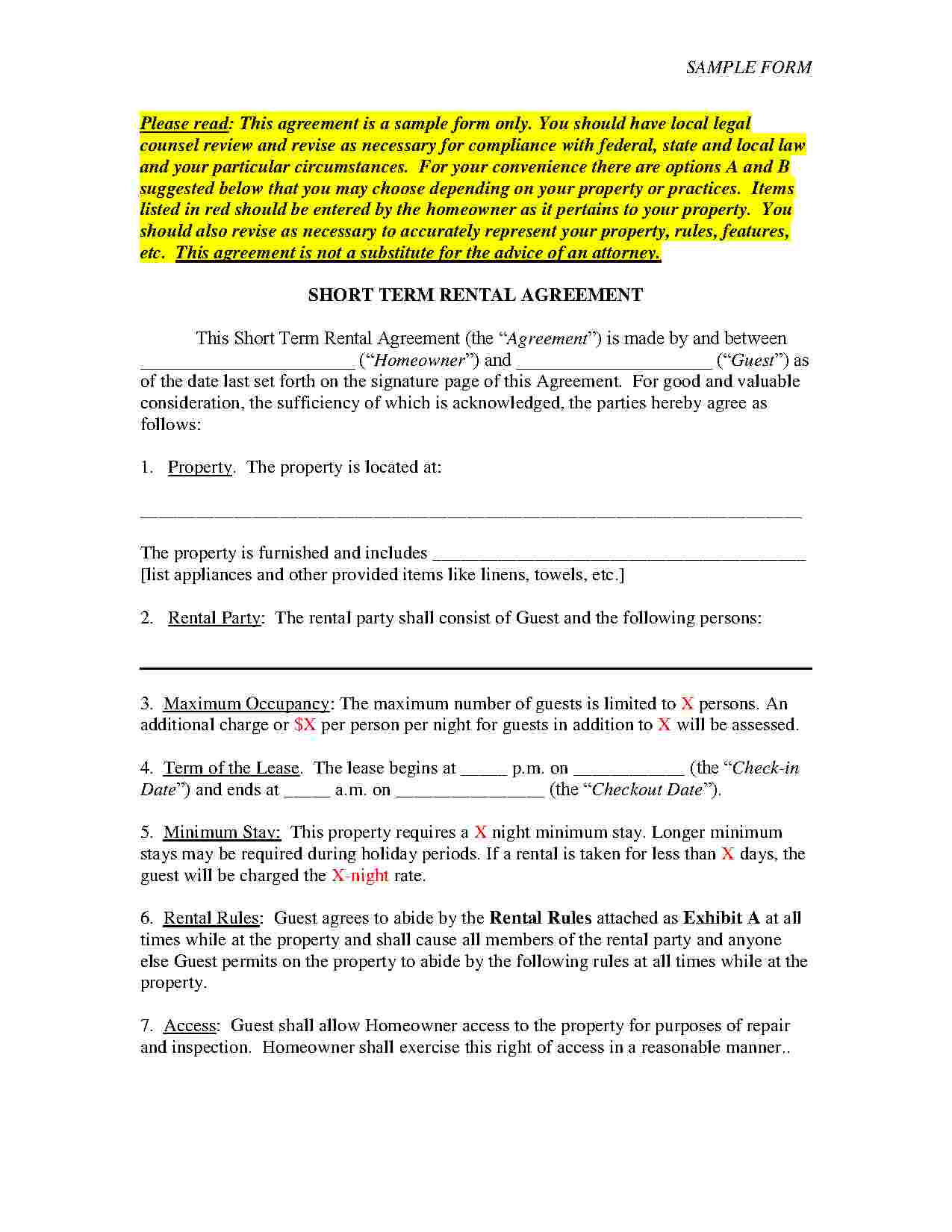 Rent To Own Agreement Sample Download Rent To Own Agreement Style 154 Template For Free At