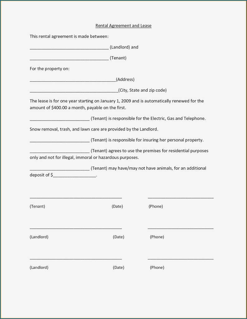 Rental Agreement Example Stock Texas Rental Agreement Form Pdf Newbusinesstemplate