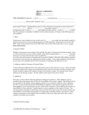 Rental Agreement Free Form Free Blank Rental Agreement Ataumberglauf Verband