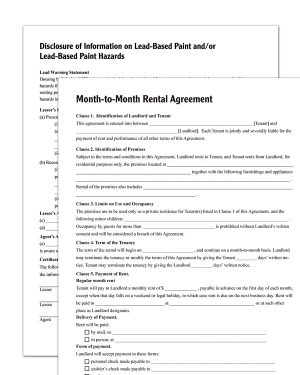 Rental Agreement Free Form Month To Rental Agreement Template Alberta Word Lease South Africa