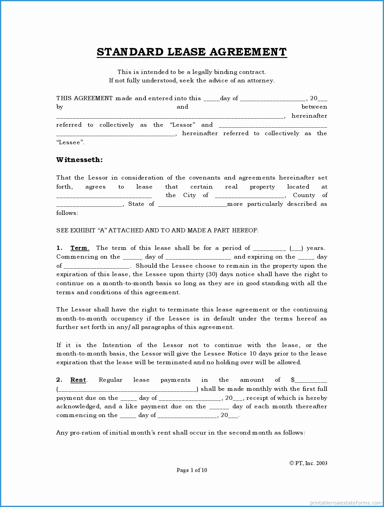 Residential Lease Agreement Doc Free Florida Residential Lease Agreement Template Amazing Free