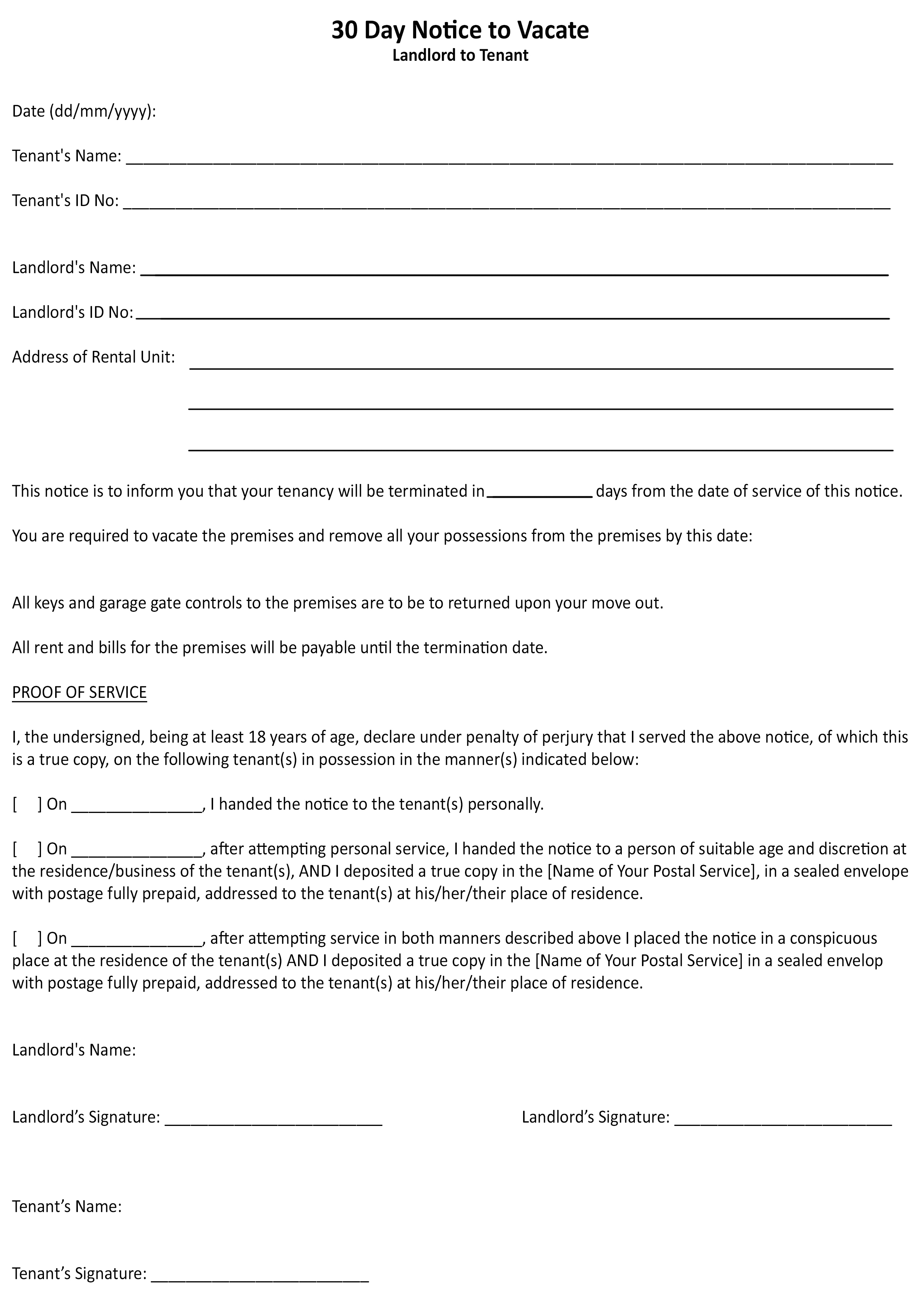 Residential Lease Agreement Doc How To End Your Lease Agreement Mafadi Property Management Company