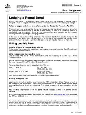 Residential Tenancy Agreement Qld 02 Form2doc Fill Online Printable Fillable Blank Apartment