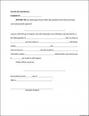 Sample Child Support Agreement 014 Child Support Agreement Template Free Download Visitation L