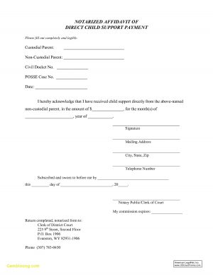Sample Child Support Agreement 023 Sample Child Support Letter Template Ideas Alimony Agreement New