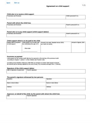 Sample Of Child Custody Agreement 32 Free Child Support Agreement Templates Pdf Ms Word