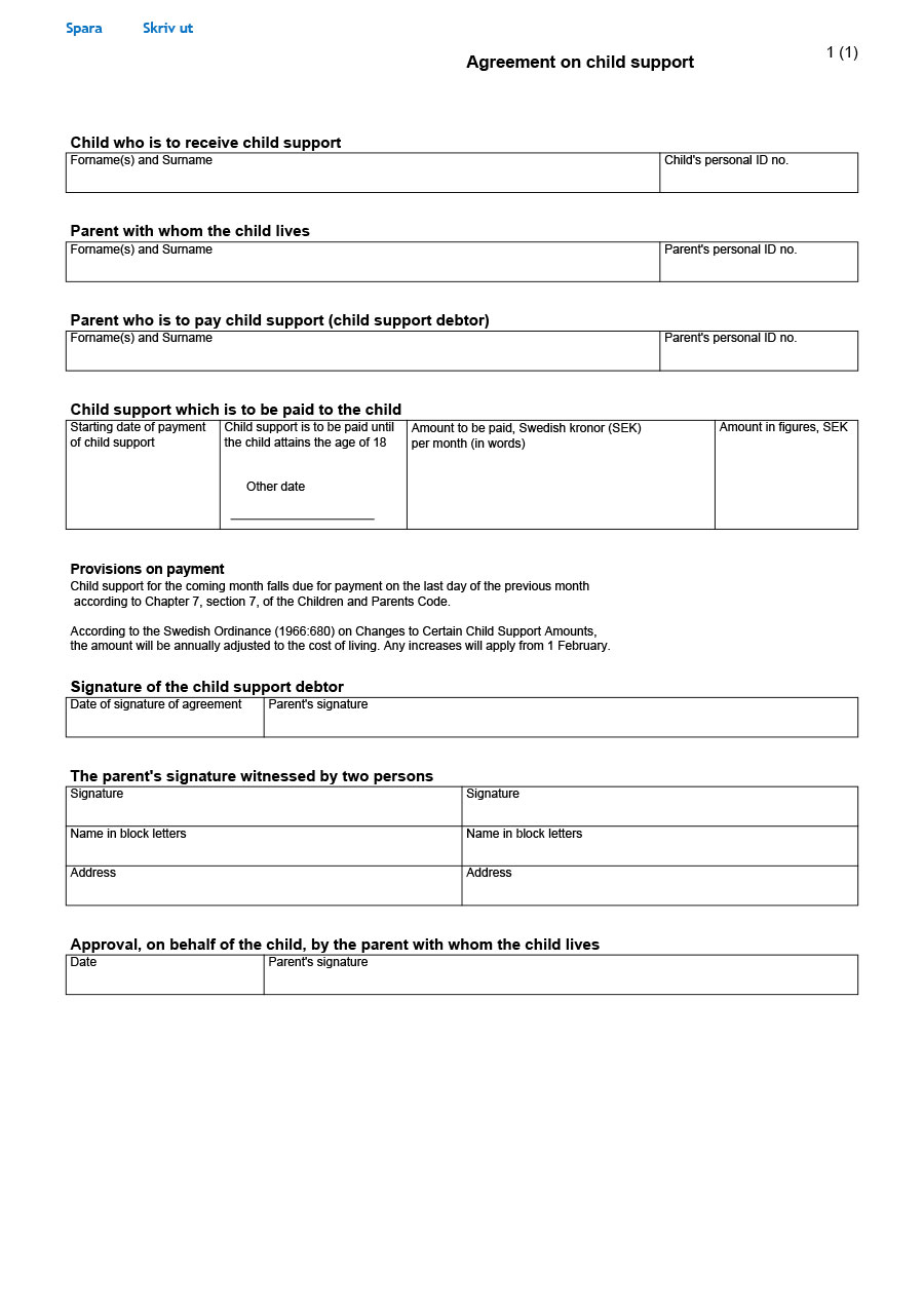 Sample Of Child Custody Agreement 32 Free Child Support Agreement Templates Pdf Ms Word
