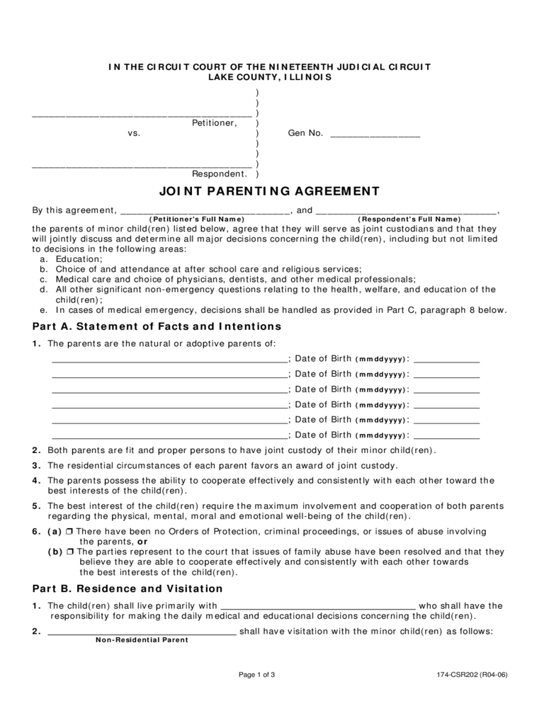 Sample Of Child Custody Agreement 50 50 Custody Agreement Template Template Business