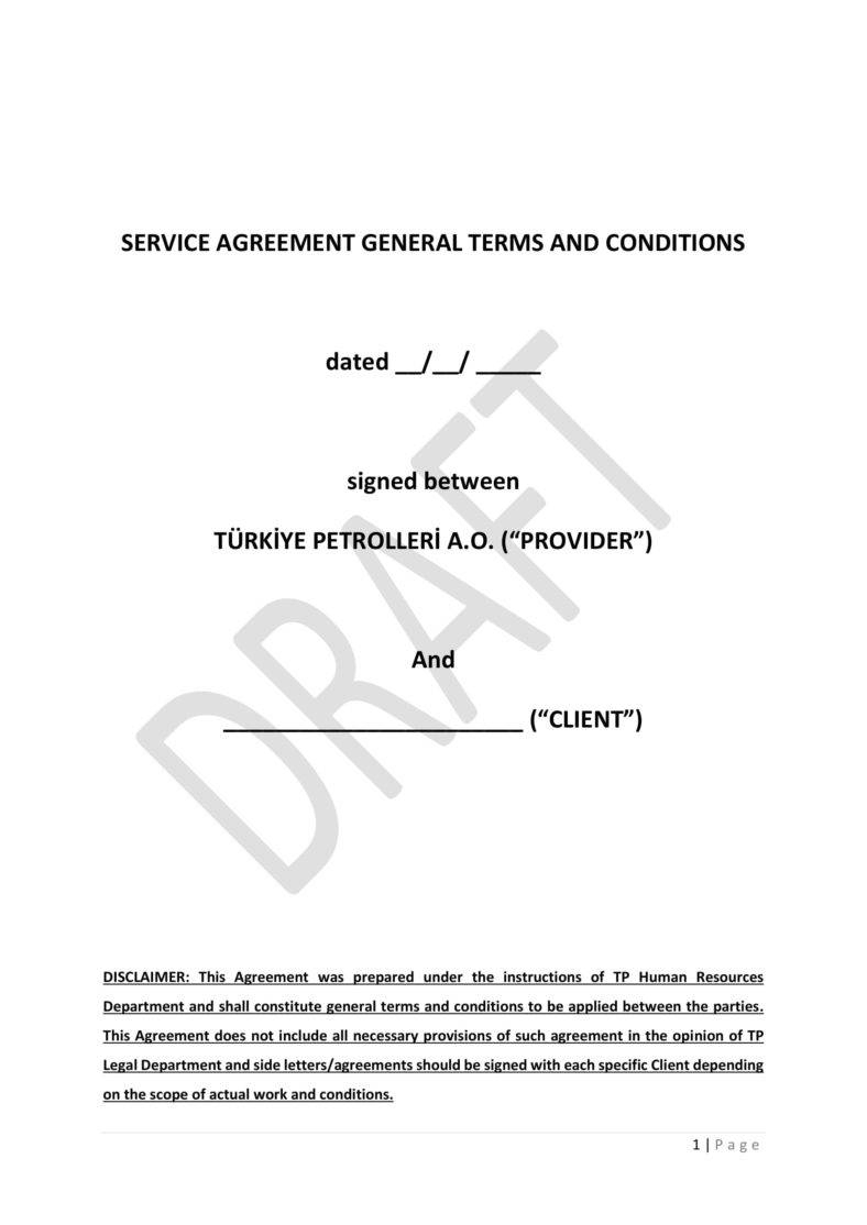 Service Agreement Terms And Conditions 18 Services Agreement Templates Pdf Word Free Premium Templates