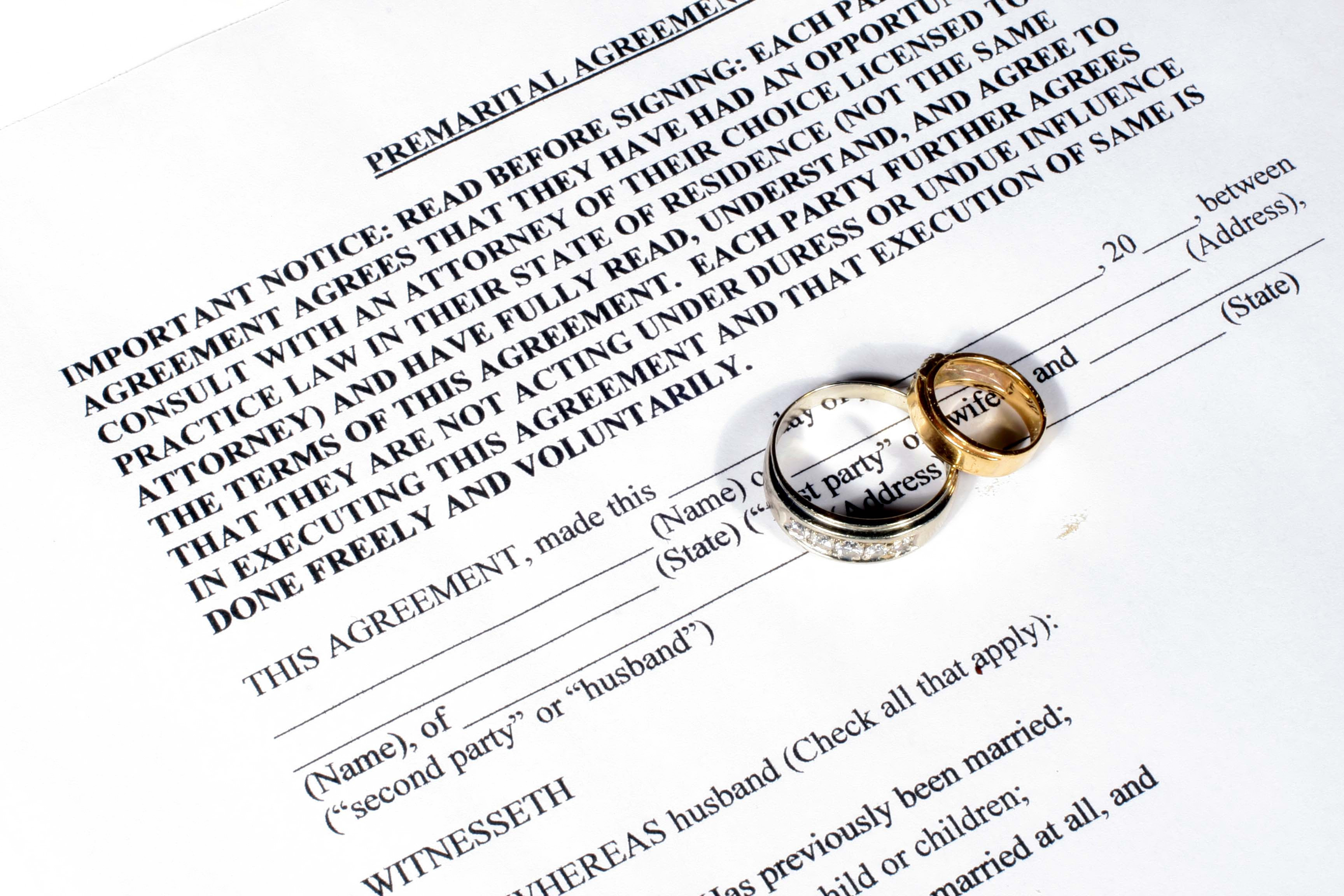 Signing An Agreement Under Duress Prenuptial Agreements A Boon Or A Curse Chugh