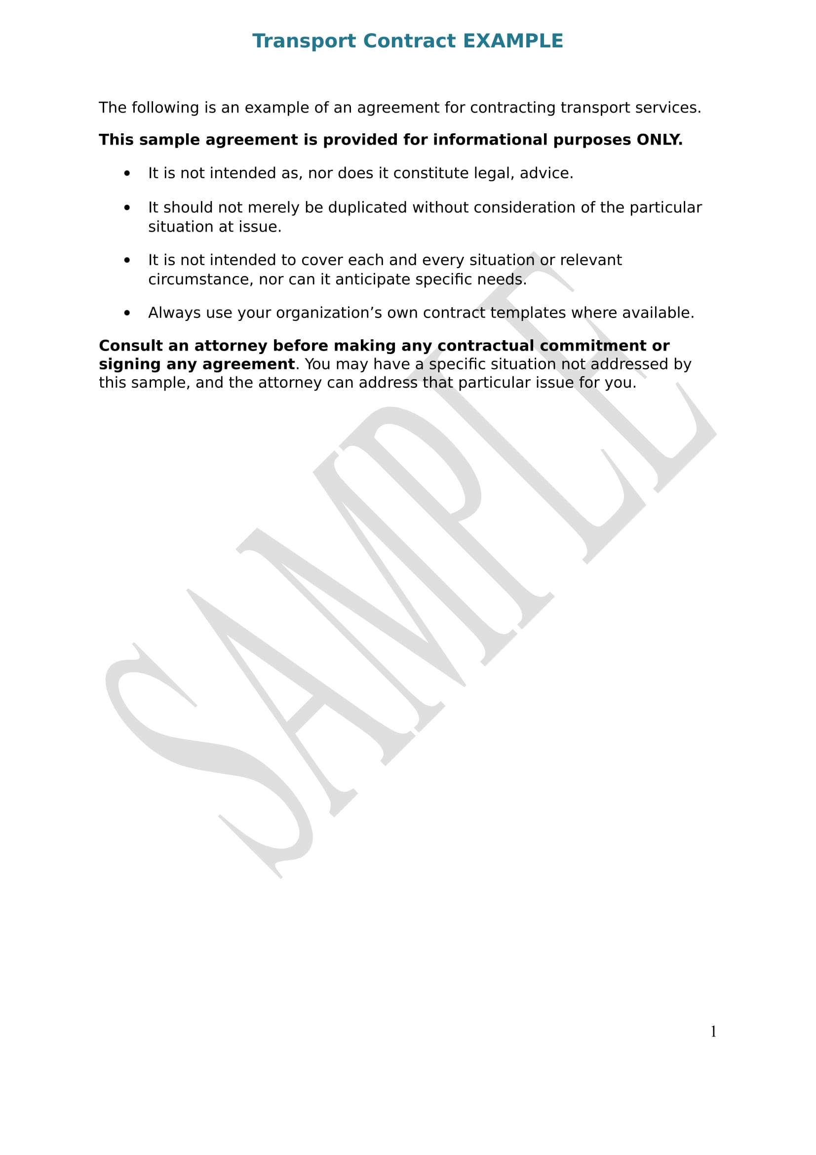 Simple Agreement Contract 24 Contract Templates Pages Docs Word Examples