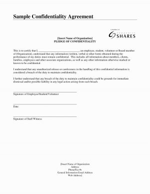 Simple Confidentiality Agreement Non Disclosure Agreement Texas 101699 Simple Non Disclosure