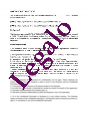 Simple Confidentiality Agreement Short Confidentiality Agreement Simple Confidentiality Agreement Uk
