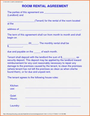 Simple Room Lease Agreement Free Room Rental Lease Agreement Template Ataumberglauf Verband