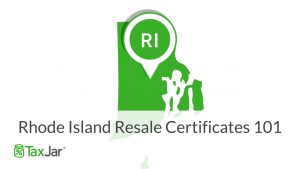 Streamlined Sales And Use Tax Agreement Form How To Use A Rhode Island Resale Certificate