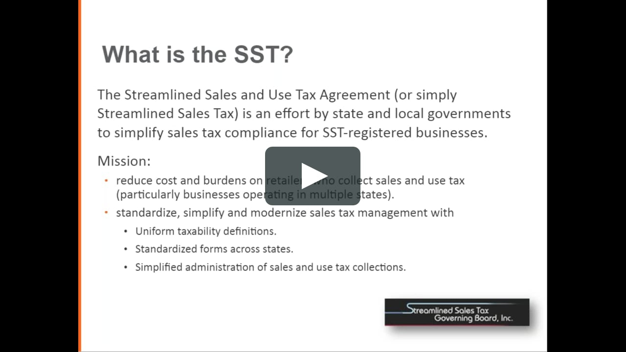 Streamlined Sales And Use Tax Agreement Form The Importance Of Streamlined Sales Tax For Remote Sellers
