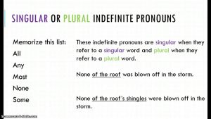 Subject Verb Agreement For Indefinite Pronouns Q3 Lang Study Video 3 Sv Agreement W Indefinite Pronouns