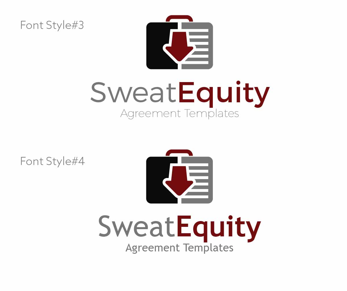Sweat Equity Agreement Template Equity Logo Design For Sweat Equity Main Name And Agreement