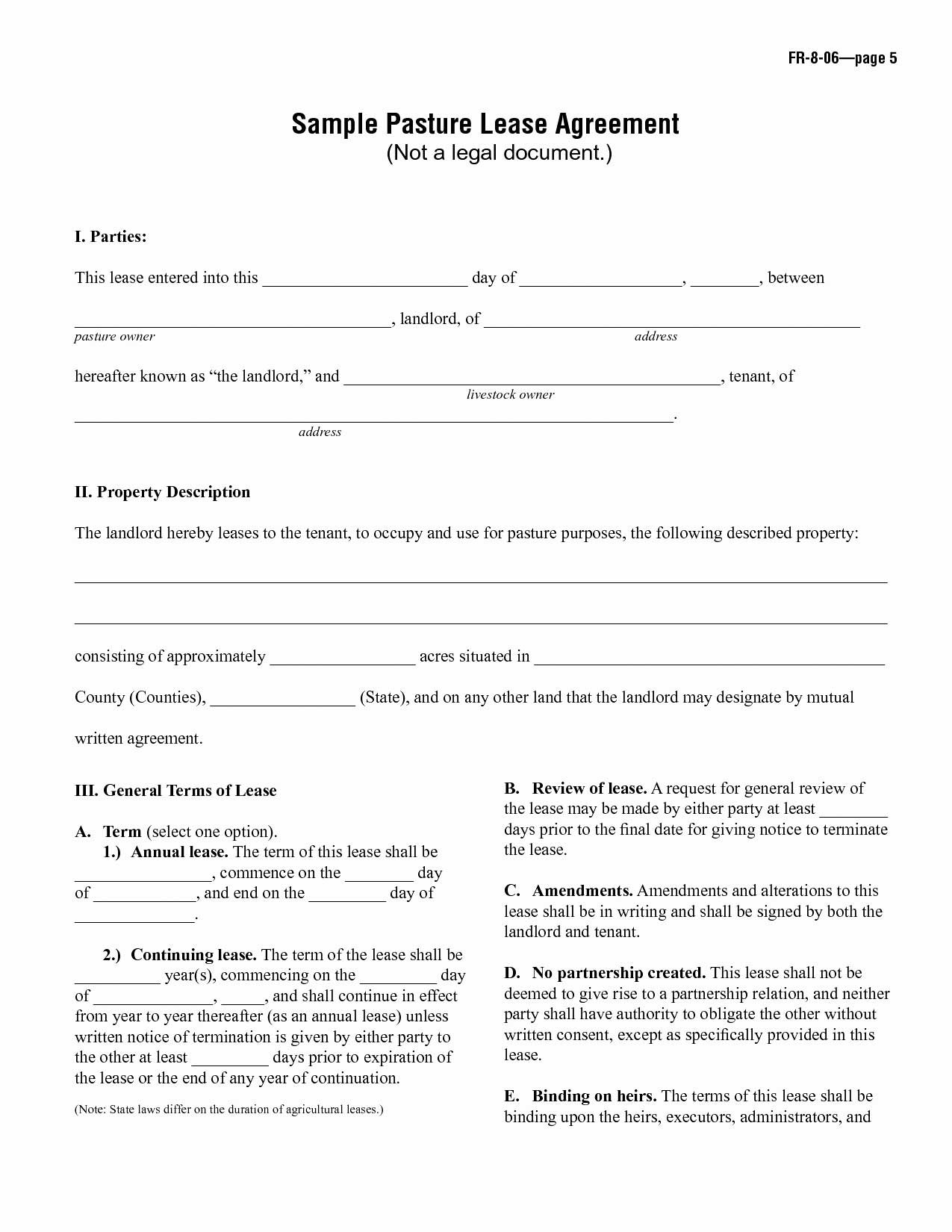 Template Lease Agreement 1 Page Contract Template 650841 1 Page Rental Agreement Lovely