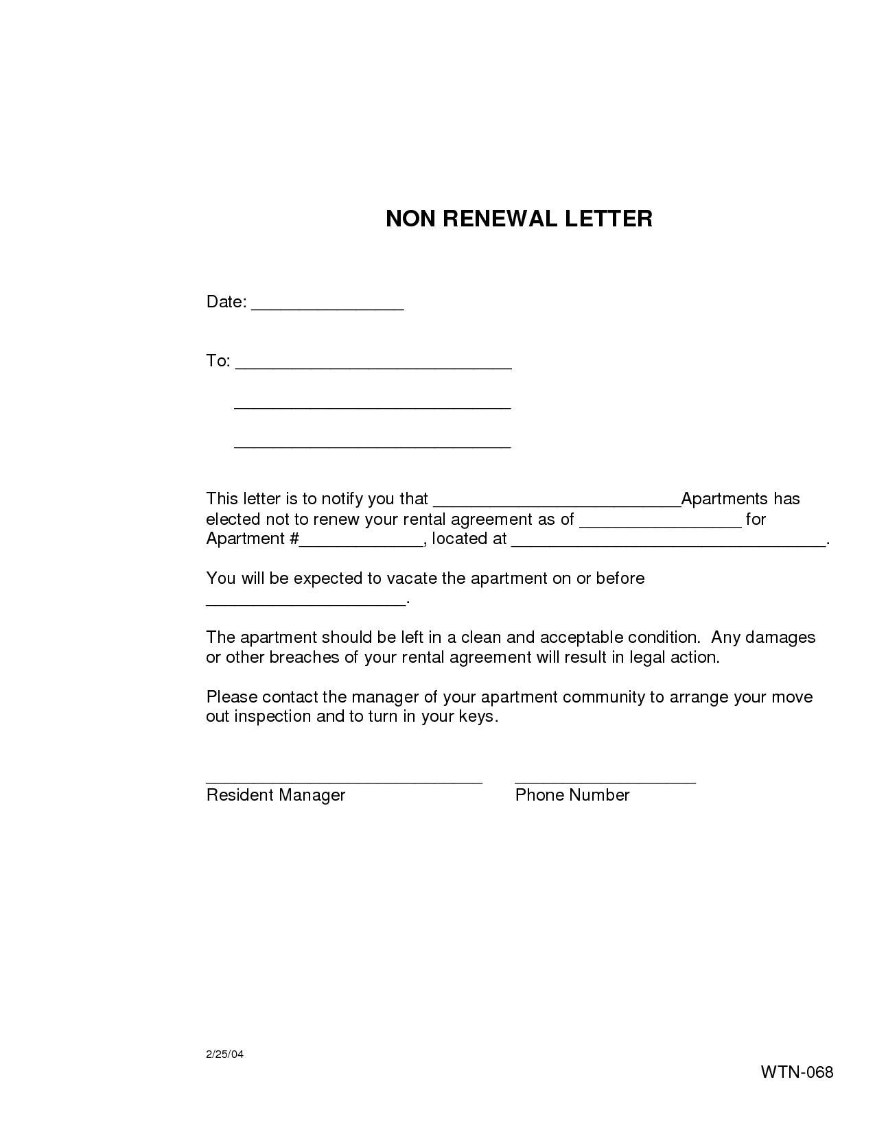 Tenancy Agreement Extension Letter Rental Lease Renewal Agreement Sample Lera Mera