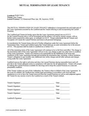 Termination Of Lease Agreement How To End Your Lease Agreement Mafadi Property Management Company