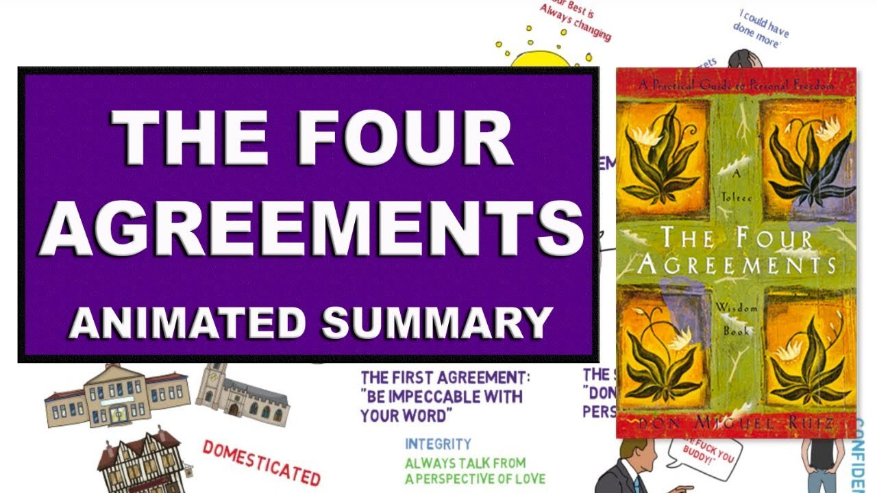 The Four Agreements Don Miguel Ruiz Summary The Four Agreements Animated Book Review Between The Lines