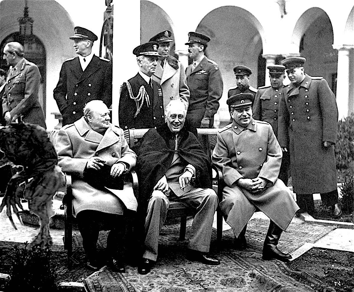 The Yalta Agreement Yalta Conference 1945 Not Colorized Pewdiepiesubmissions