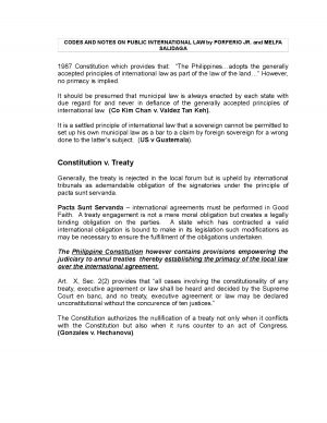 Treaty V Executive Agreement International Law Public Docsity