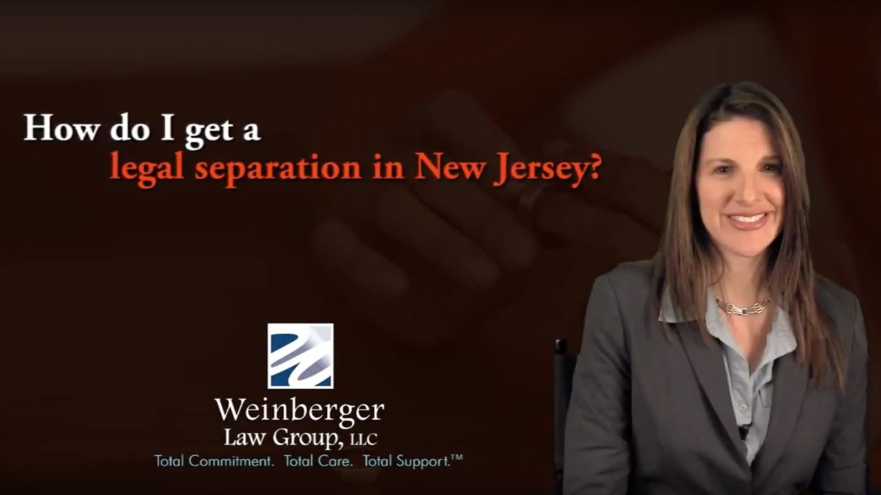 Trial Separation Agreement Form Legal Separation Weinberger Divorce Family Law Group