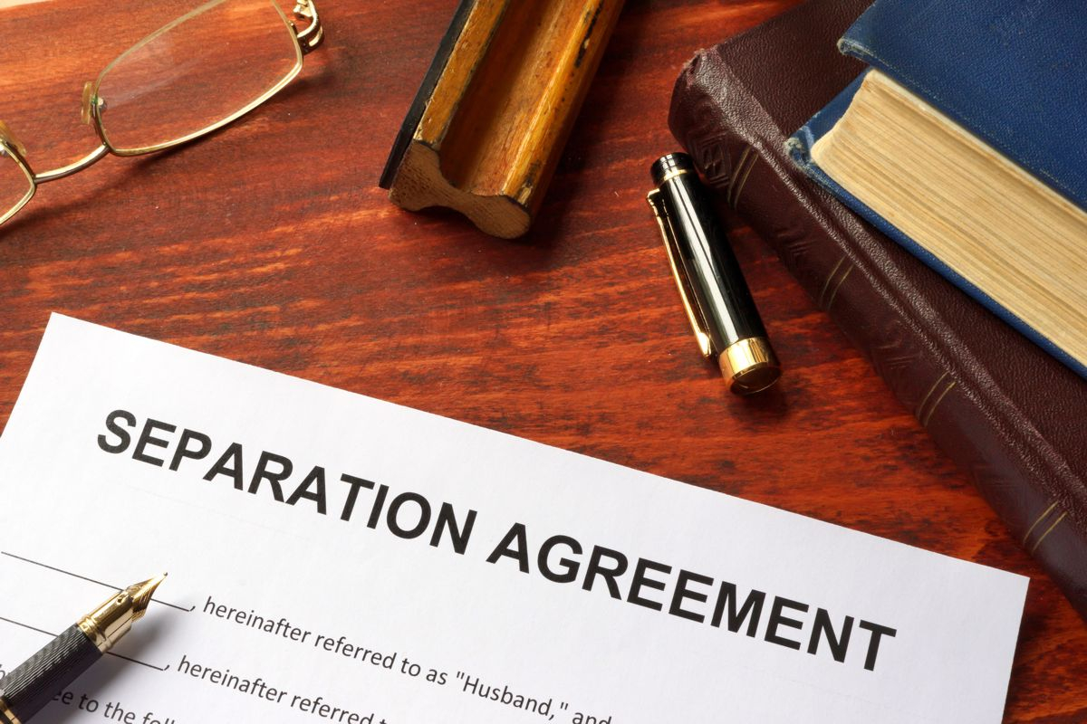 Trial Separation Agreement Form Ontario Separation Agreement File Without Lawyer Conflict Cost